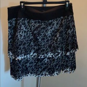 Fringe and Lace skirt